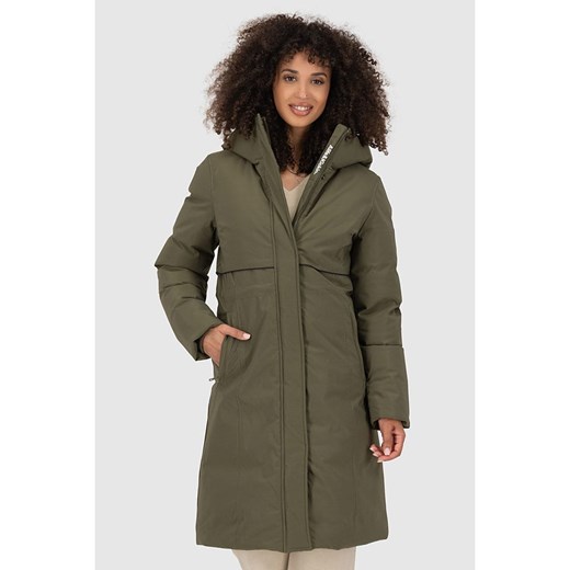 alife and kickin Płaszcz zimowy &quot;CarsynAK&quot; w kolorze khaki ze sklepu Limango Polska w kategorii Kurtki damskie - zdjęcie 187204850