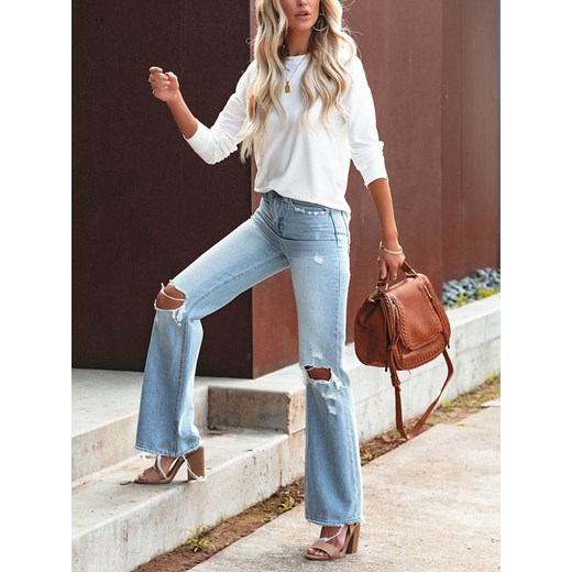 LA Angels Bluza w kolorze białym La Angels M promocyjna cena Limango Polska