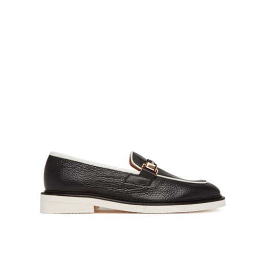 Loafersy Pollini SA10063G1MTD100A Czarny ze sklepu eobuwie.pl w kategorii Lordsy damskie - zdjęcie 187204923