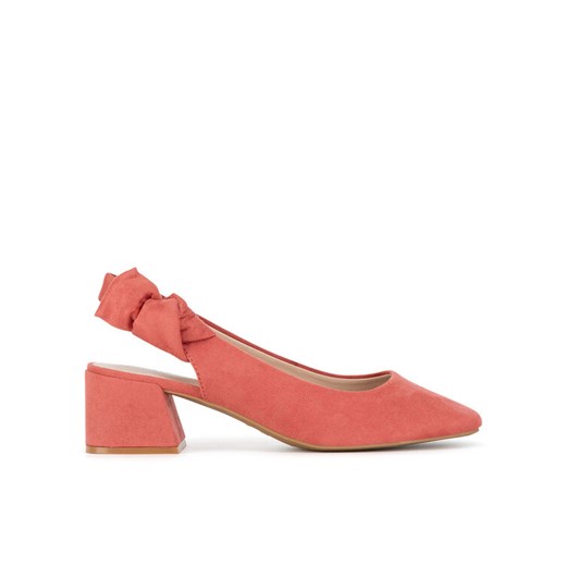 Czółenka Clara Barson LH2002-2 Czerwony ze sklepu eobuwie.pl w kategorii Sandały damskie - zdjęcie 187204950