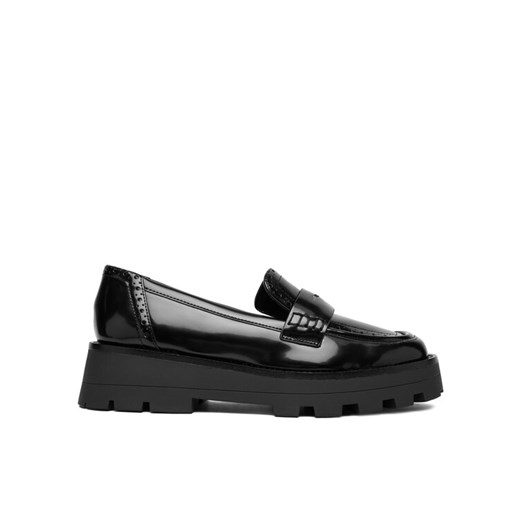 Loafersy DKNY Sahana K4501466 Czarny ze sklepu eobuwie.pl w kategorii Lordsy damskie - zdjęcie 187204962