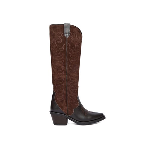 Kowbojki Badura EO-BAYLOR-5033-25 Brązowy ze sklepu eobuwie.pl w kategorii Kozaki damskie - zdjęcie 187205033