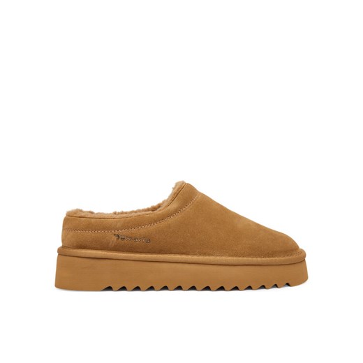 Śniegowce Tamaris 1-27300-45 Brązowy ze sklepu eobuwie.pl w kategorii Klapki damskie - zdjęcie 187205061