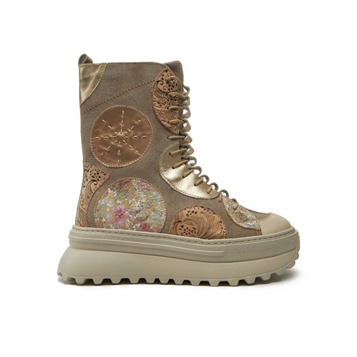 Trzewiki Maciejka 06565-04/00-8 Beżowy ze sklepu eobuwie.pl w kategorii Botki - zdjęcie 187205063