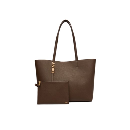 Torebka DKNY R52AKG54 Brązowy - id: 0732465125041 - marki DKNY - 187205064 Torebka DKNY R52AKG54 Brązowy ze sklepu eobuwie.pl w kategorii Torebki damskie - zdjęcie 187205064