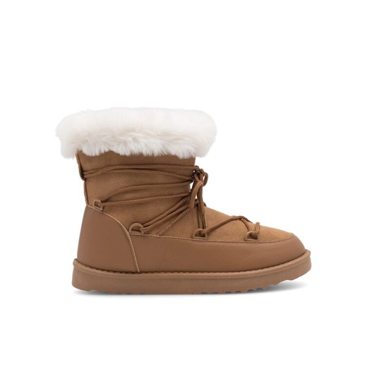 Śniegowce Jenny Fairy WSL19150-20 Brązowy ze sklepu eobuwie.pl w kategorii Śniegowce damskie - zdjęcie 187205071