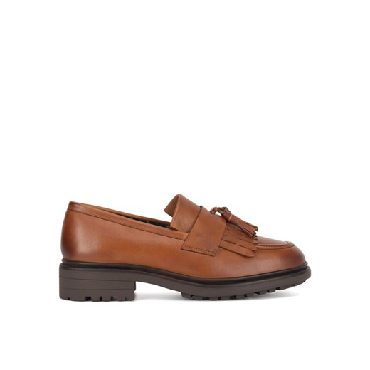 Loafersy Sergio Bardi WI34-GALA-01SB Brązowy ze sklepu eobuwie.pl w kategorii Mokasyny damskie - zdjęcie 187205091