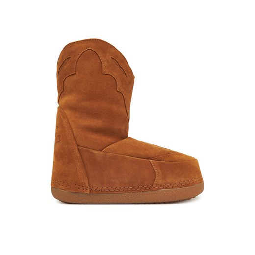 Śniegowce Inuikii Cowboy Emboidery 1002.024.0031 Beżowy ze sklepu eobuwie.pl w kategorii Śniegowce damskie - zdjęcie 187205161