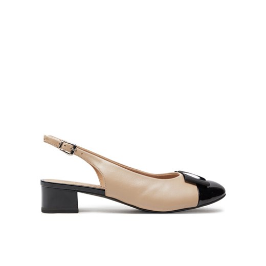 Czółenka Caprice 9-29502-42 Beżowy ze sklepu eobuwie.pl w kategorii Czółenka - zdjęcie 187205184