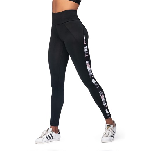 Legginsy fitness Reviver L9031/0 czarny Reviver S wyprzedaż kontri.pl
