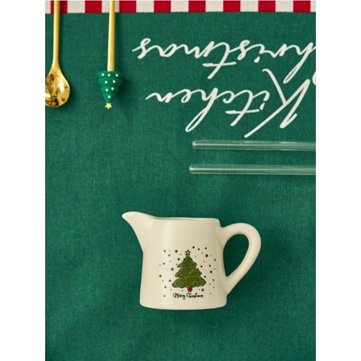 Sinsay - Świąteczny dzbanek z motywem choinki - zielony ze sklepu Sinsay w kategorii Dzbanki i zaparzacze - zdjęcie 187208692