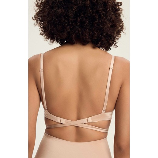 Esotiq biustonosz push-up z odpinanymi ramiączkami Silky 43939-80X, Kolor beżowy, Rozmiar 65C, Esotiq ze sklepu Primodo w kategorii Biustonosze - zdjęcie 187209240