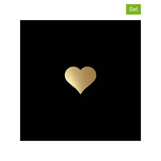 ppd Serwetki (40 szt.) w kolorze złoto-czarnym ze sklepu Limango Polska w kategorii Akcesoria kuchenne - zdjęcie 187209633