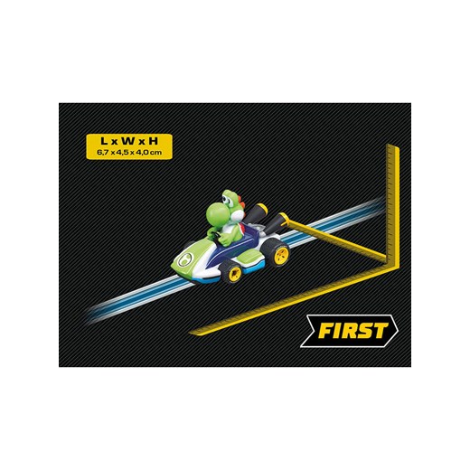Carrera Samochód &quot;FIRST CARS Mario Kart(TM) - Yoshi&quot; w kolorze Carrera onesize okazyjna cena Limango Polska
