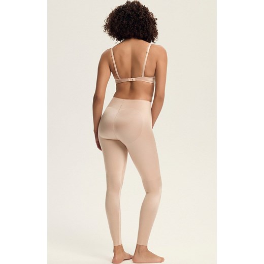 Esotiq legginsy modelujące Silky 43944-80X, Kolor beżowy, Rozmiar L, Esotiq ze sklepu Intymna w kategorii Spodnie damskie - zdjęcie 187210971