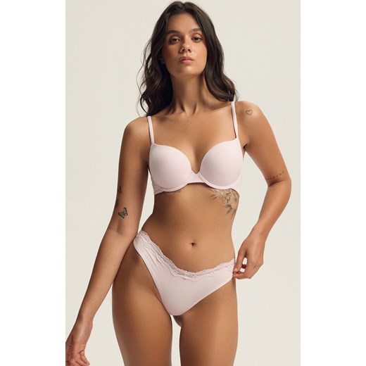 Esotiq stringi damskie Bloovii Arien 43858-03X, Kolor jasnoróżowy, Rozmiar L, BLOOVII - id: 221223 - marki Bloovii - 187211102 Esotiq stringi damskie Bloovii Arien 43858-03X, Kolor jasnoróżowy, Rozmiar L, BLOOVII ze sklepu Intymna w kategorii Majtki damskie - zdjęcie 187211102