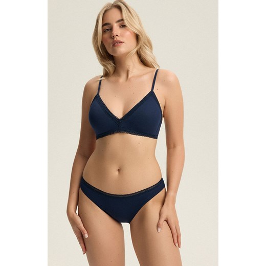 Esotiq figi damskie Bloovii Collige 43894-59X, Kolor granatowy, Rozmiar L, BLOOVII - id: 221163 - marki Bloovii - 187211153 Esotiq figi damskie Bloovii Collige 43894-59X, Kolor granatowy, Rozmiar L, BLOOVII ze sklepu Intymna w kategorii Majtki damskie - zdjęcie 187211153