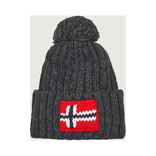 Napapijri Czapka Semiury 5 | z dodatkiem wełny ze sklepu Gomez Fashion Store w kategorii Czapki zimowe męskie - zdjęcie 187211482