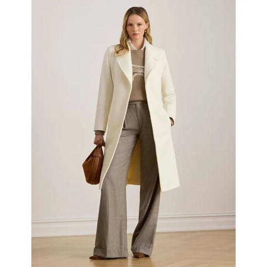LAUREN RALPH LAUREN Wełniany płaszcz | z dodatkiem kaszmiru ze sklepu Gomez Fashion Store w kategorii Płaszcze damskie - zdjęcie 187212563
