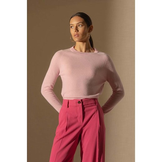 Perfect Cashmere Kaszmirowy sweter &quot;Whitney&quot; w kolorze jasnoróżowym Perfect Cashmere M okazja Limango Polska