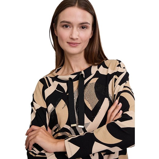 Betty Barclay Bluza w kolorze czarno-beżowym 38 okazja Limango Polska