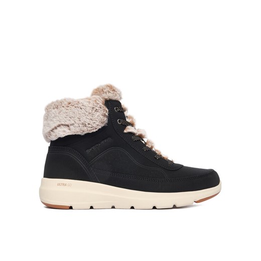 Trzewiki Skechers Glacial Ultra 144199/BLK Czarny - id: 0000305529664 - marki Skechers - 187213110 Trzewiki Skechers Glacial Ultra 144199/BLK Czarny ze sklepu eobuwie.pl w kategorii Botki - zdjęcie 187213110