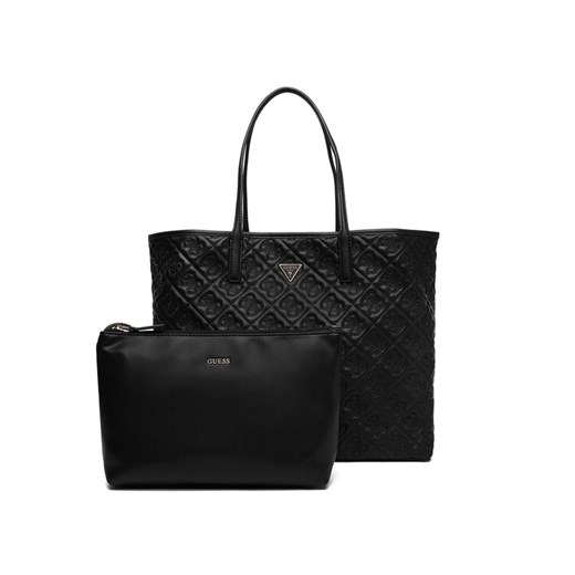Torebka Guess Adelasia HWQL96 58240 Czarny ze sklepu eobuwie.pl w kategorii Torby Shopper bag - zdjęcie 187213130