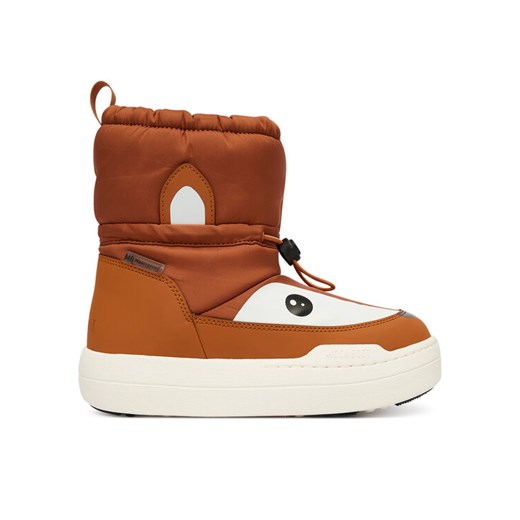 Śniegowce Moon Boot Mb Jr Park Tube Mid Animal Wp 80D3440100 D Brązowy ze sklepu eobuwie.pl w kategorii Buty zimowe dziecięce - zdjęcie 187213133