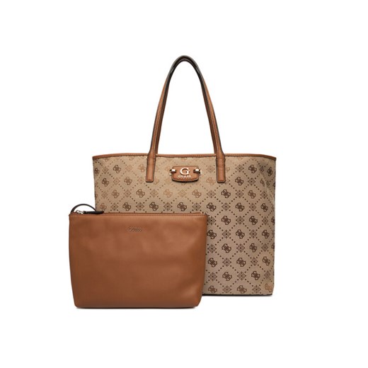 Torebka Guess Neda HWJP96 54240 Beżowy ze sklepu eobuwie.pl w kategorii Torby Shopper bag - zdjęcie 187213154