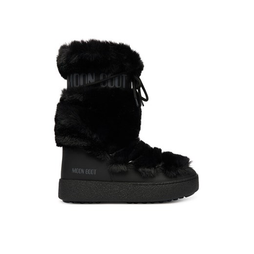 Śniegowce Moon Boot Mb Ltrack Faux Fur High Wp 80D2450210 Czarny ze sklepu eobuwie.pl w kategorii Śniegowce damskie - zdjęcie 187213160