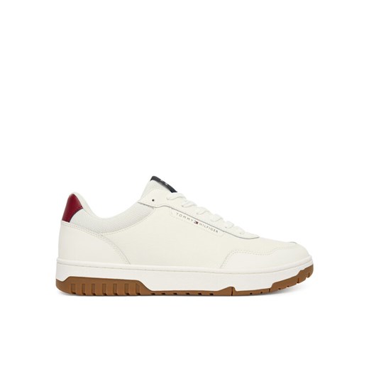 Tommy Hilfiger Sneakersy Th Basket Core Lite Lth FM0FM05713 Biały - id: 0000305775238 - marki Tommy Hilfiger - 187213682 Tommy Hilfiger Sneakersy Th Basket Core Lite Lth FM0FM05713 Biały ze sklepu MODIVO w kategorii Buty sportowe męskie - zdjęcie 187213682