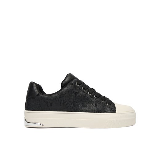 DKNY Trampki York Perf Lace UP K4533691 Czarny ze sklepu MODIVO w kategorii Trampki damskie - zdjęcie 187213691
