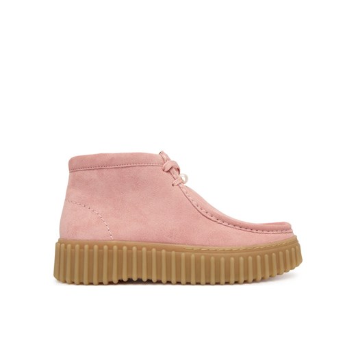 Clarks Trzewiki Torhill Moss 26184636 Różowy - id: 0000305418654 - marki Clarks - 187213724 Clarks Trzewiki Torhill Moss 26184636 Różowy ze sklepu MODIVO w kategorii Botki - zdjęcie 187213724