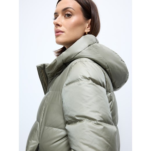 Mohito - Puchowa kurtka - ciemny zielony ze sklepu Mohito w kategorii Kurtki damskie - zdjęcie 187216433