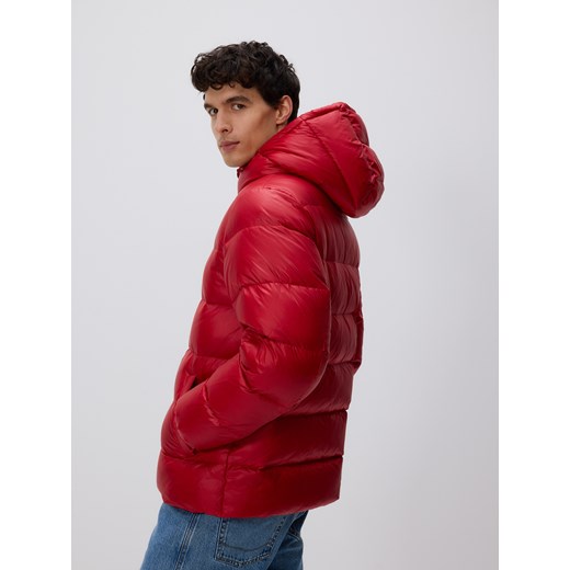 Reserved - Pikowana kurtka z puchem - czerwony - id: 420GQ-33X - marki Reserved - 187216841 Reserved - Pikowana kurtka z puchem - czerwony ze sklepu Reserved w kategorii Kurtki męskie - zdjęcie 187216841