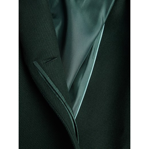 Reserved - Płaszcz z wełną Bellandi - morski Reserved XXL Reserved