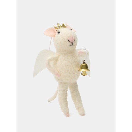 Sinsay - Dekoracja świąteczna w kształcie myszy - biały Sinsay One Size Sinsay