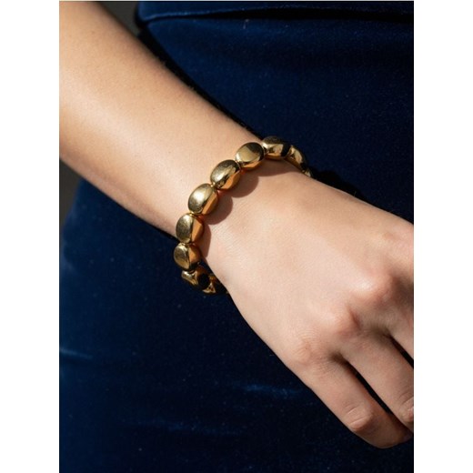 Sinsay - Bransoletka z błyszczącym wykończeniem - złoty ze sklepu Sinsay w kategorii Bransoletki - zdjęcie 187218260