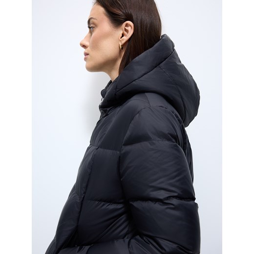 Mohito - Puchowa czarna kurtka - czarny ze sklepu Mohito w kategorii Kurtki damskie - zdjęcie 187218830