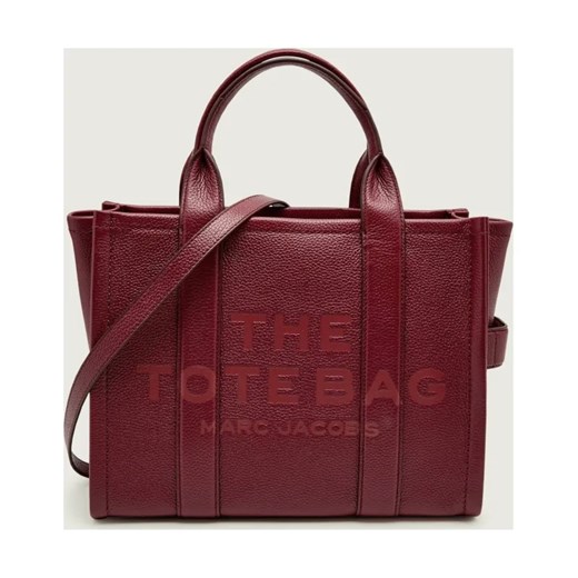 Marc Jacobs Skórzana shopperka THE LEATHER MEDIUM TOTE - id: MJ255W000007602 - marki Marc Jacobs - 187219963 Marc Jacobs Skórzana shopperka THE LEATHER MEDIUM TOTE ze sklepu Gomez Fashion Store w kategorii Torby Shopper bag - zdjęcie 187219963