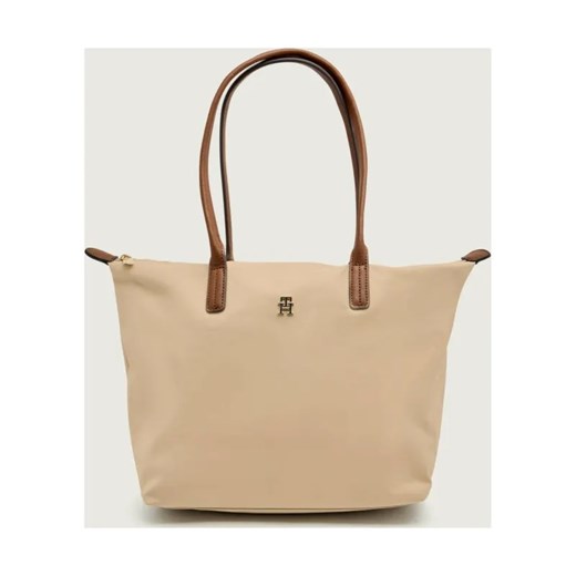 Tommy Hilfiger Shopperka POPETTE | z dodatkiem skóry - id: TH255W000119762 - marki Tommy Hilfiger - 187219994 Tommy Hilfiger Shopperka POPETTE | z dodatkiem skóry ze sklepu Gomez Fashion Store w kategorii Torby Shopper bag - zdjęcie 187219994