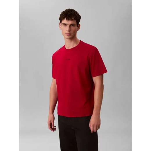 Calvin Klein T-shirt | Relaxed fit | stretch pique ze sklepu Gomez Fashion Store w kategorii T-shirty męskie - zdjęcie 187220124