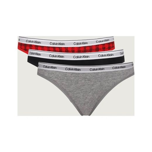 Calvin Klein Underwear Stringi 3-pack ze sklepu Gomez Fashion Store w kategorii Majtki damskie - zdjęcie 187221354