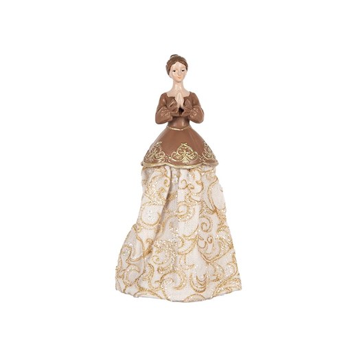 Clayre & Eef Figurka dekoracyjna w kolorze brązowo-beżowym - 8 x 23 x 7 cm - id: 17686465 - marki Limango Polska - 187221712 Clayre & Eef Figurka dekoracyjna w kolorze brązowo-beżowym - 8 x 23 x 7 cm ze sklepu Limango Polska w kategorii Dekoracje - zdjęcie 187221712