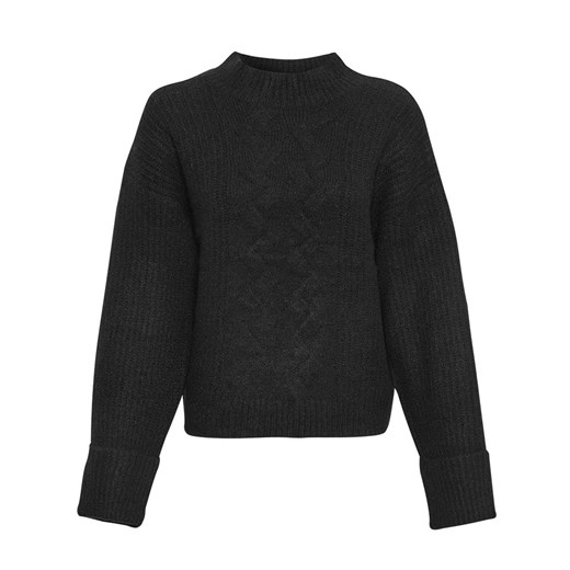 MOSS COPENHAGEN Sweter &quot;Chastine Peggy&quot; w kolorze czarnym ze sklepu Limango Polska w kategorii Swetry damskie - zdjęcie 187221944