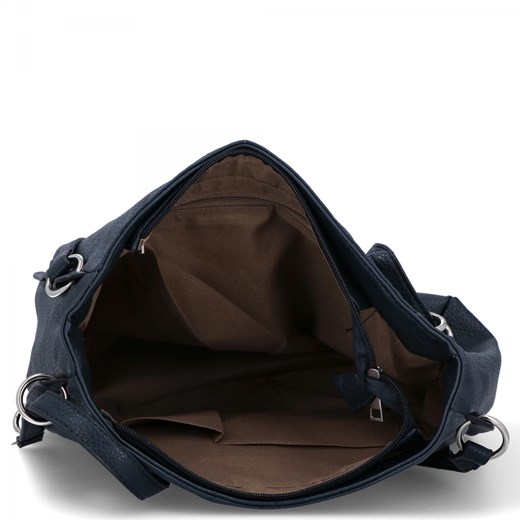 Uniwersalna Torebka Damska firmy Hernan HB0360 Granatowa Hernan One Size wyprzedaż PaniTorbalska