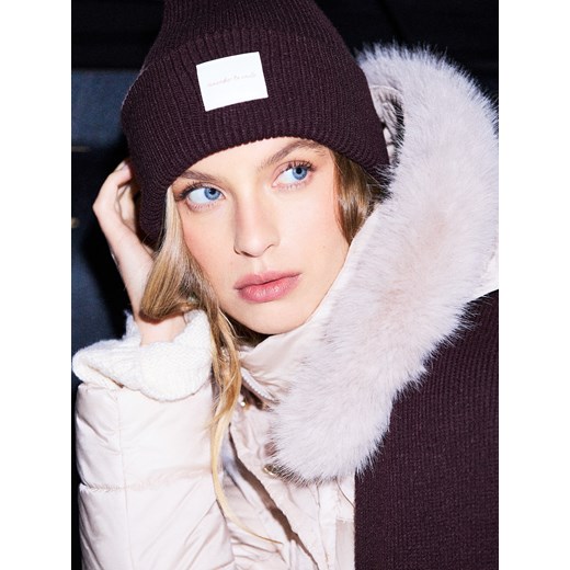 Mohito - Czekoladowa czapka beanie - ciemnobrązowy Mohito ONE SIZE Mohito