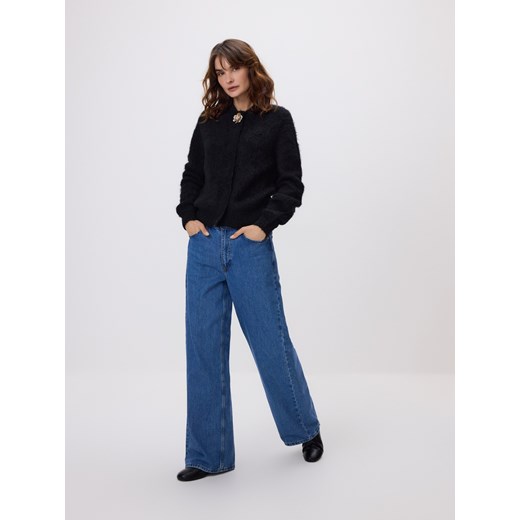 Reserved - Sweter z alpaką - czarny ze sklepu Reserved w kategorii Swetry damskie - zdjęcie 187222821