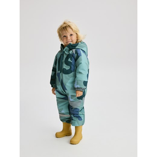 Reserved - Kombinezon z kapturem - morski ze sklepu Reserved w kategorii Kombinezony chłopięce - zdjęcie 187223230