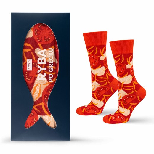 Skarpetki Ryba po Grecku ze sklepu Sklep SOXO w kategorii Skarpetki męskie - zdjęcie 187223571